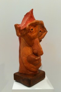 Escultura Gnomo de gorro rojo
