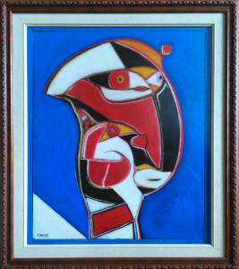 Pintura Retrato Dualidad